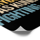 確かに誰もがカンフー戦っていたおもしろいカン ポスター (角)