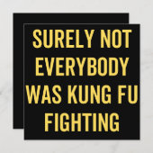 確かに誰もがカンフー戦っていたわけではない セーブザデート (正面/裏面)