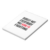 確かに誰もがカンフー戦っていたわけではない ノートパッド (回転)