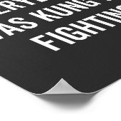 確かに誰もがカンフー戦っていたわけではない ポスター (角)