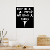 確かに誰もがカンフー戦っていたわけではない ポスター (キッチン)