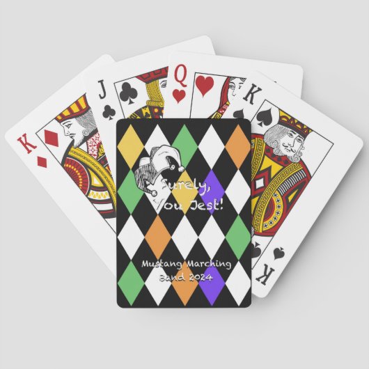 確かに、お前はカードを持ち出す トランプ (裏面)