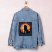 確かに！ここでは、販売のためのタイトルアイディアをいくつか示す デニムジャケット (ハンガー)