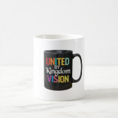 確かに、ここに文字"Uとコーヒーマグデザイン コーヒーマグカップ (中央)