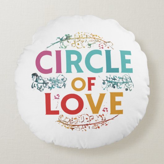 確かに、ここにtと枕デザインの画像がある ラウンドクッション (正面)