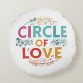 確かに、ここにtと枕デザインの画像がある ラウンドクッション (裏面)