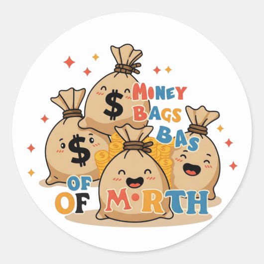 確かに、ここにTシャツのデザインの ラウンドシール (正面)