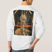 確かに！Tシャツのタイトルアイディアをいくつか紹介する Tシャツ (裏面)