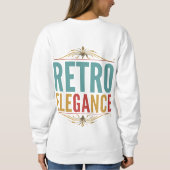 確かに、tシャツのTシャツデザインの画像だ スウェットシャツ (裏面)