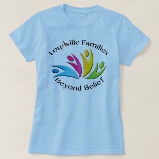 確信を越えるルーイスビル家族 -- 青い女性 Tシャツ