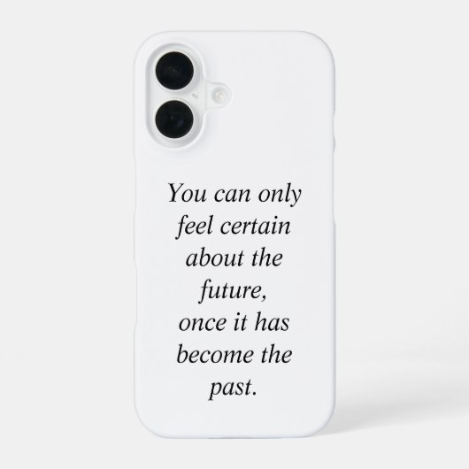 確信 iPhone 16ケース (裏面)
