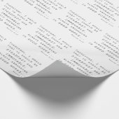 確固たる不動のモサイア書モルモン書の聖句 ラッピングペーパー (角)