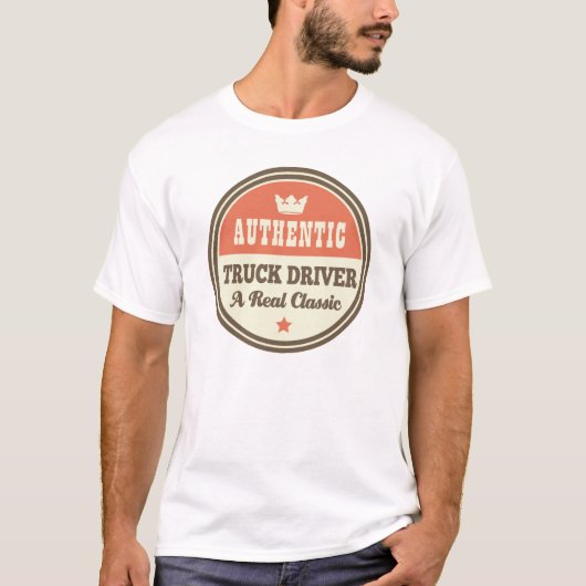 確実なトラックの運転手のヴィンテージのギフトのアイディア Tシャツ (正面)