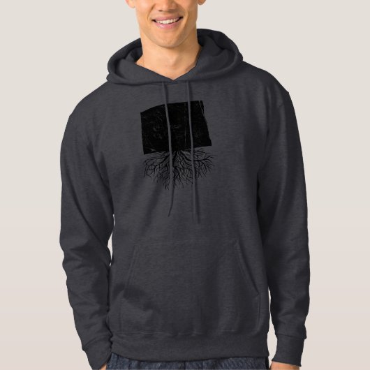 確実なノースダコタはスエットシャツを定着させます パーカ (正面)