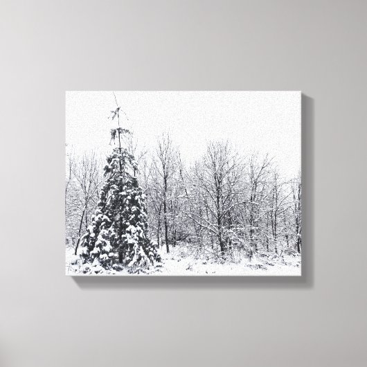 確実な分離 キャンバスプリント (正面)