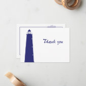 確実な灯台サンキューカード ノートカード (正面/裏面インサイチュ)