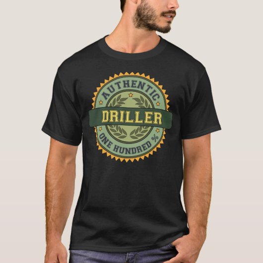 確実な穴あけ機 Tシャツ (正面)