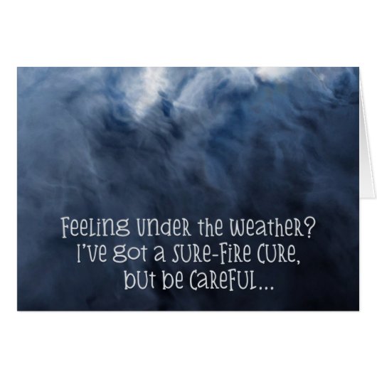 確実に作動するクイックキュアGet-Wellカード (正面横)