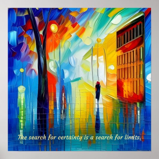 確実性探索は限界の探索だ ポスター (正面)