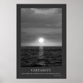確実性 ポスター (正面)