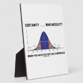 確実…誰が必要だ?統計がある場合 フォトプラーク (側面)