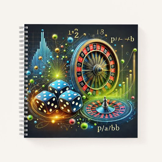 確率と運のゲーム ノートブック (正面)