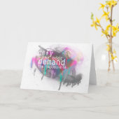 確率に要求します不可能の挑んで下さい カード (黄色い花)