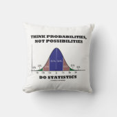 確率考え（可能性の統計ではない） クッション (正面)