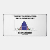確率考え（可能性の統計ではない） デスクマット (正面)