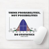 確率考え（可能性の統計ではない） マウスパッド (マウス)