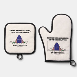 確率考え（可能性の統計ではない） 鍋つかみ&鍋敷きセット