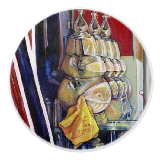 確率論的とされる セラミックノブ (正面)