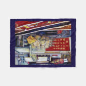 確率論的と思われる フリースブランケット (正面(横))