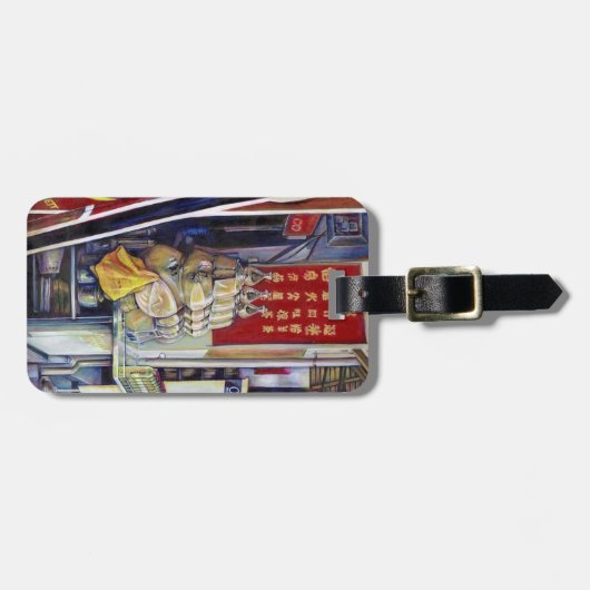 確率論的と思われる ラゲッジタグ (正面横)