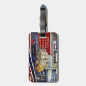 確率論的と思われる ラゲッジタグ (裏面縦)