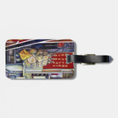 確率論的と思われる ラゲッジタグ (裏面横)