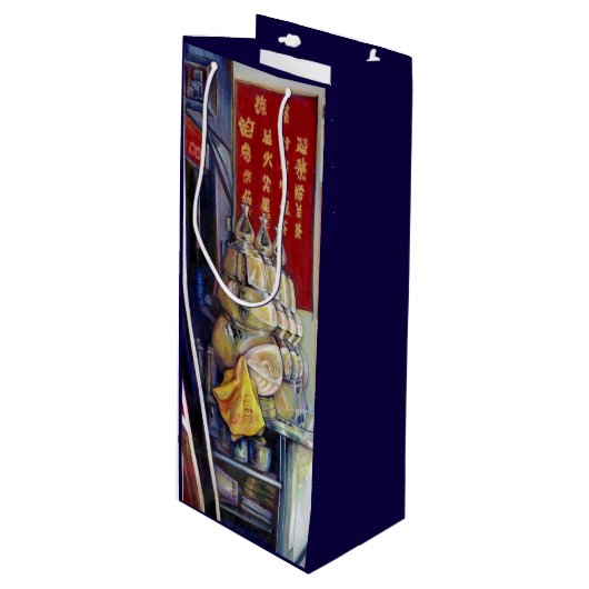 確率論的と思われる ワインギフトバッグ (正面アングル)