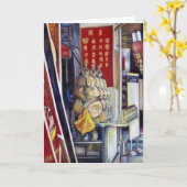 確率論的グリーティングカードとされる カード (黄色い花)