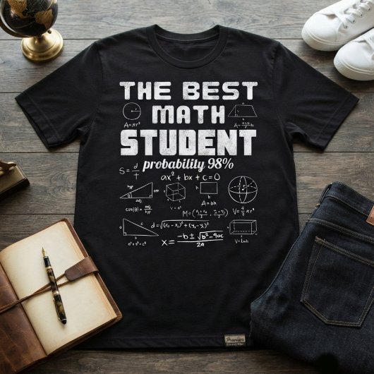 確率98%の最強の数学者 Tシャツ