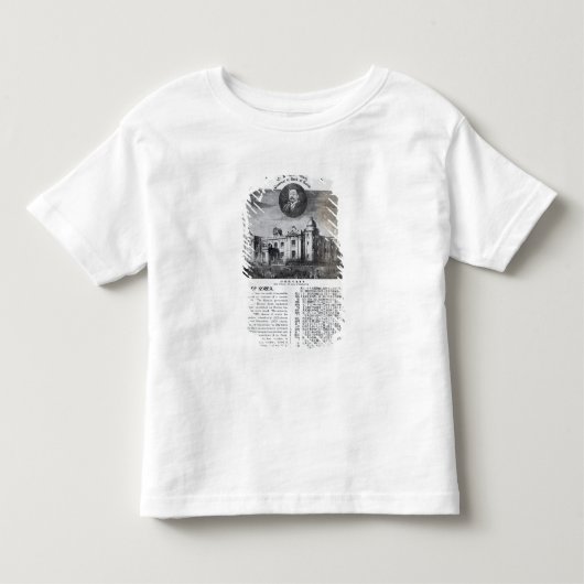 確立の発表 トドラーTシャツ (正面)