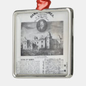 確立の発表 メタルオーナメント (左)