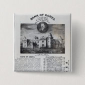 確立の発表 缶バッジ (正面)