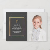 確認ありがとう |写真カスタム サンキューカード (正面)