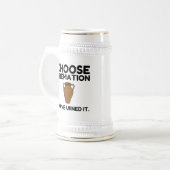 確認した火葬を選択 ビールジョッキ (正面左)