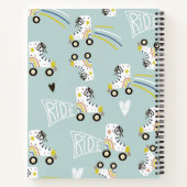 確認でローラースケートを前向き行う ノートブック (裏面)