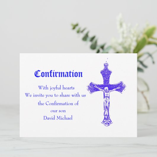 確認のお誘い 招待状 (スタンド正面)