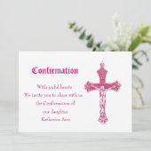 確認の招待状 招待状 (スタンド正面)