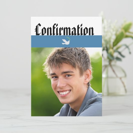 確認の招待 招待状 (スタンド正面)