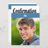 確認の招待 招待状 (正面/裏面)