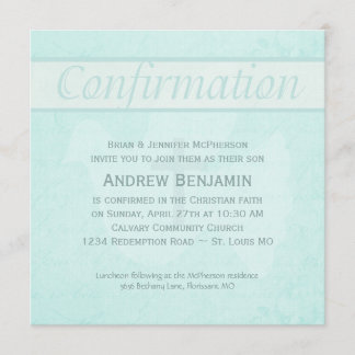 確認の神霊は十字の水と潜りました 招待状